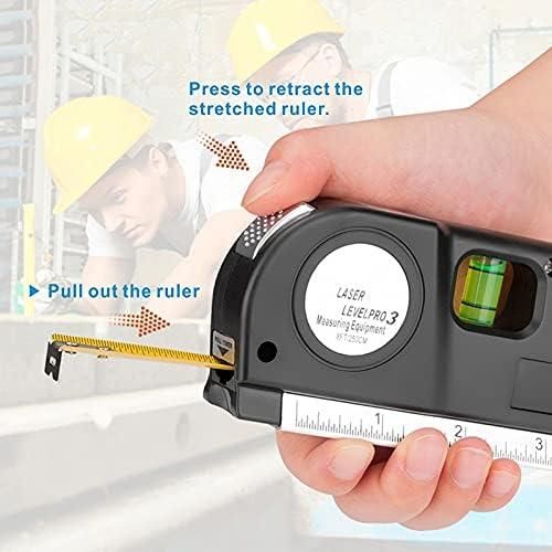 High-precision laser level and distance meter tool for accurate measurements in construction and engineering projects