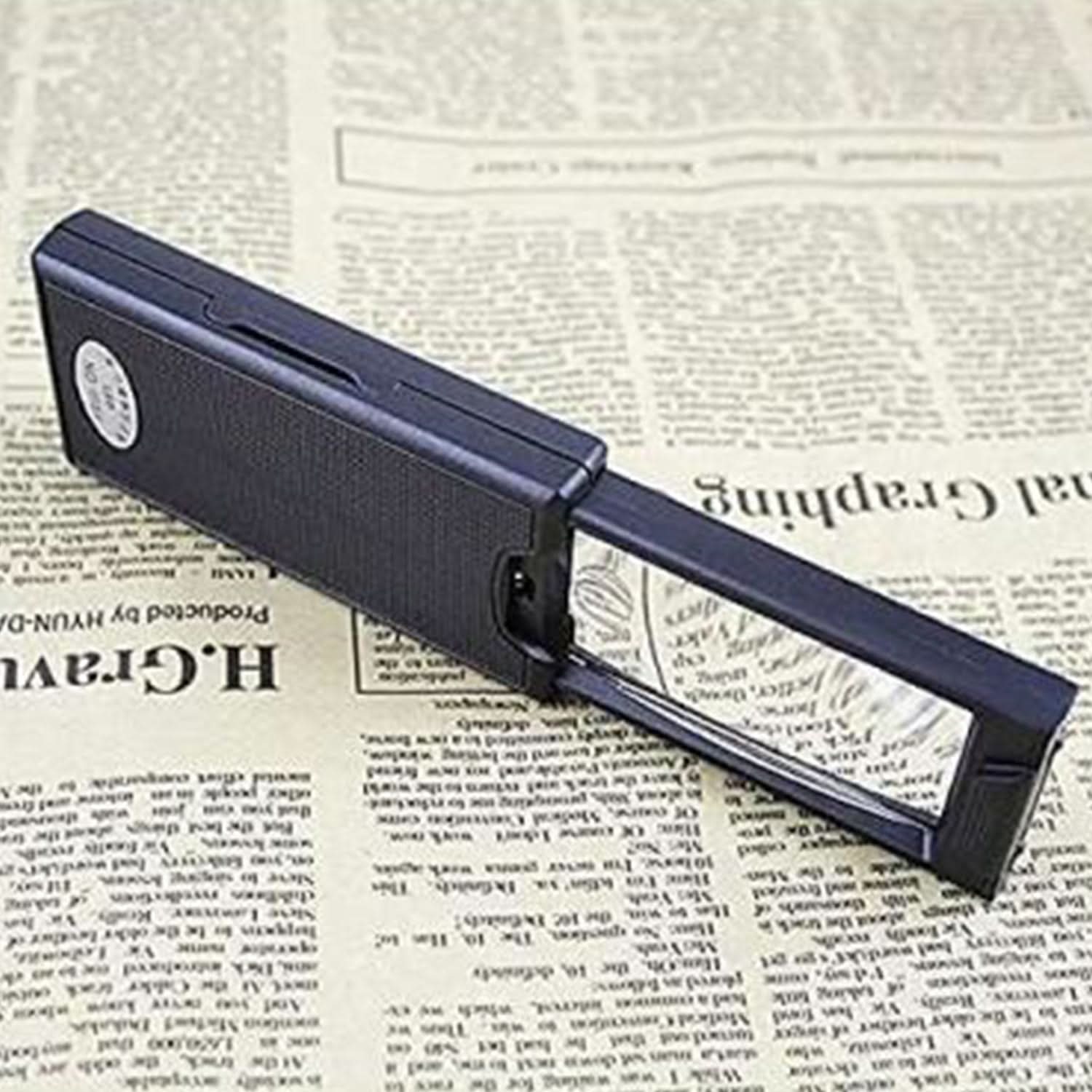 ClarityView™ Pro – Extendable Double LED Magnifier | Portable Magnifying Glass for Reading & Detail Work (1 Pc).