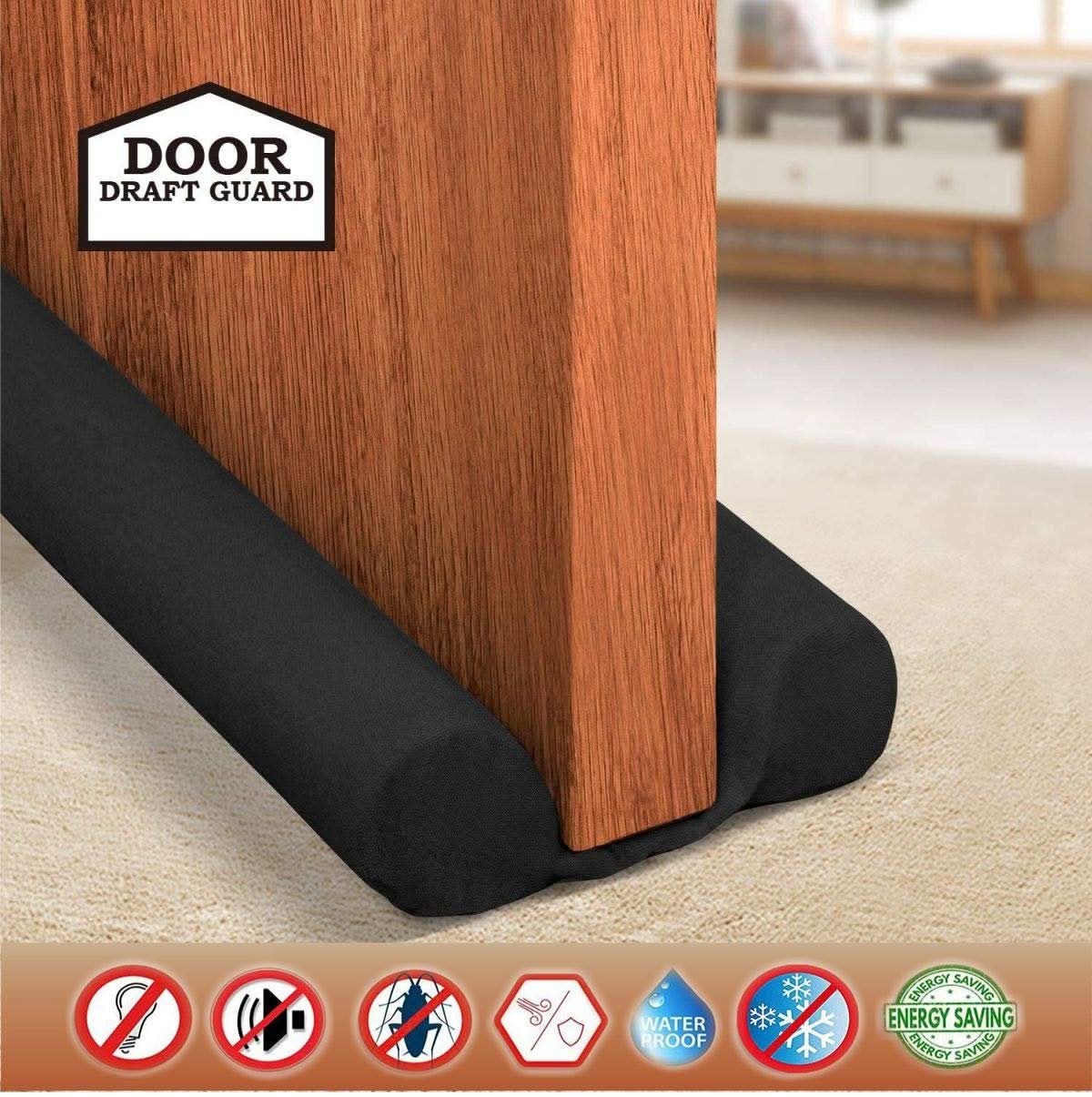 DraughtMaster Pro – Twin Door Seal & Draft Guard | Ultimate Energy Saving Stopper for Doors & Windows.