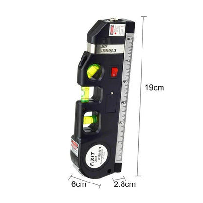 High-precision laser level and distance meter tool for accurate measurements in construction and engineering projects