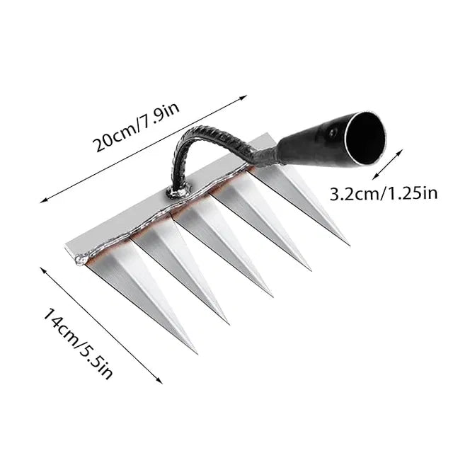 Carbon Steel Garden Cultivator Rake – product image 3