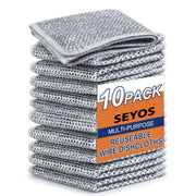 Steel scrubber ideal for efficient kitchen cleaning, ensuring durable and hygienic maintenance of cooking surfaces.